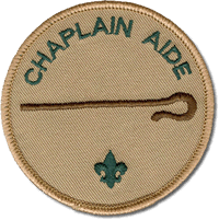Chaplain's aide patch