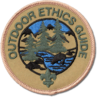 outdoor ethics guide patch