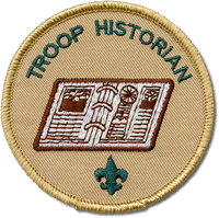 troop historian badge