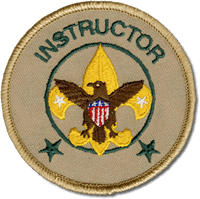 Troop instructor badge