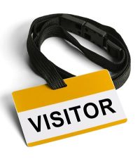 visitor badge